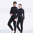 thumbnail image 4 of Toystoory Trajes de neopreno de 5MM, traje de buceo, pantalones largos de manga larga, traje de Surf con protección para buceo, esnórquel, surf, Deportes acuáticos Mujer/Negro SG Toystoory OD003704-12, 4 of 6