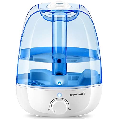 Ultrasonic humidifier for small rooms and personal use. walmart