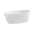thumbnail image 3 of GUOOL Cotton Rope Basket Shelf Basket for Remotes Key Makeup Holder Container Desk White, 3 of 9