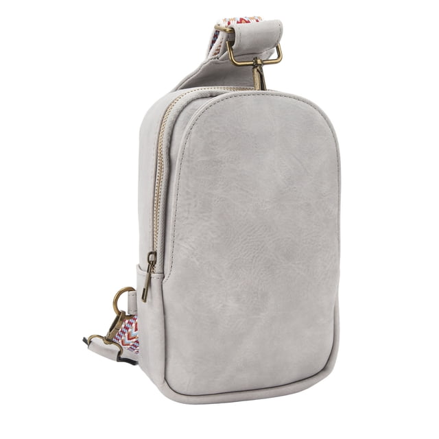 Bolso de pecho para mujer bandolera de cuero PU de moda Vintage almacenamiento ANGGREK Otros