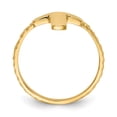 thumbnail image 2 of 14k Yellow Gold Cross Ring Religious, 2 of 10