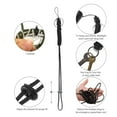 thumbnail image 4 of Lixada Paracorde de Survie Polyvalente - Noir, Corde Robuste de 2,5 m pour l'Extérieur, le Camping et les Urgences avec Résistance de 140 kg, 4 of 6