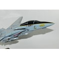 thumbnail image 5 of VF-124 Gunfighters F-14a 162588 (1987) Tomcat Model, 1/42 (18") Scale, Mahogany, Navy, Fighter, 5 of 8