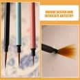 thumbnail image 5 of 3Pcs Fine Tip Paint Brushes for Chinese Painting and Watercolor Art with Assorted Colors, 5 of 7