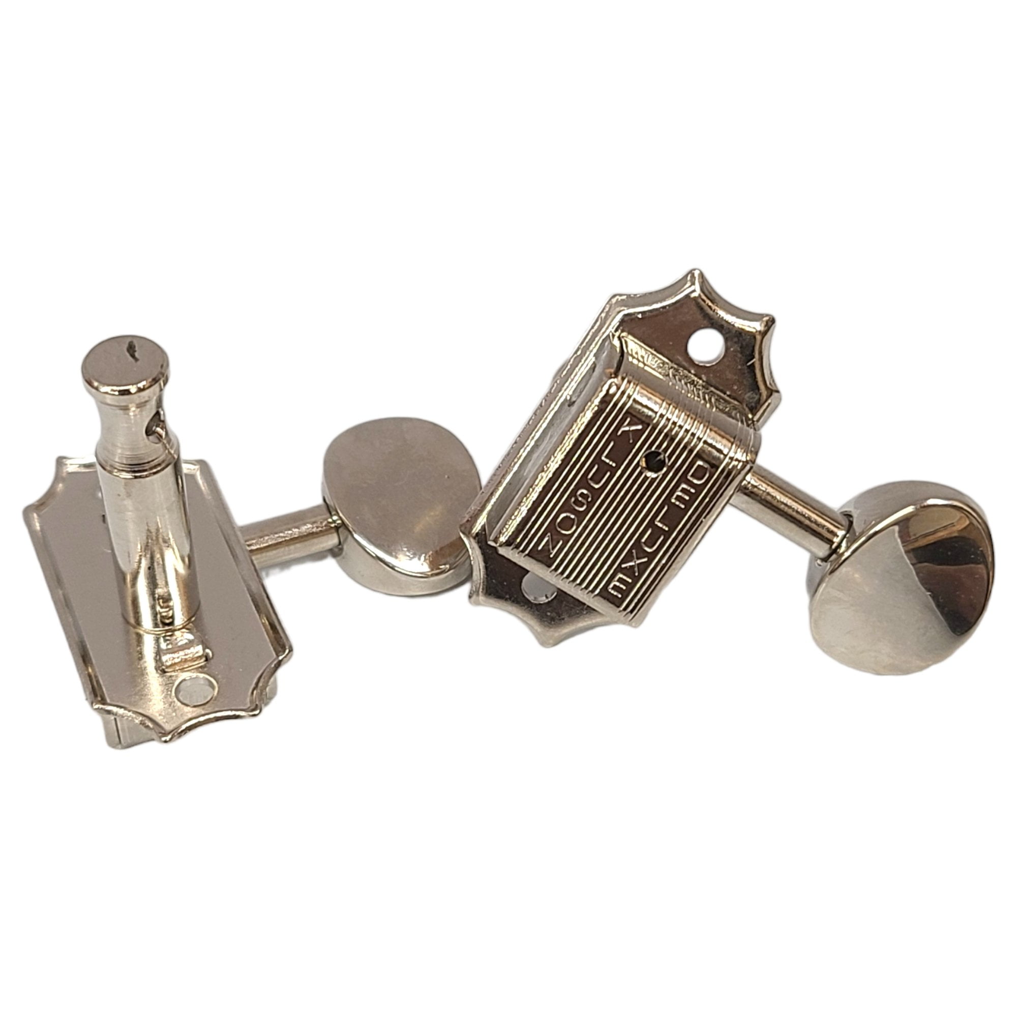 NEW - Kluson 3x3 Deluxe Tuners For Mosrite Guitars - NICKEL