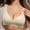 White, variant on Wireless Bra for Women No Underwire, Seamless Padded V Neck Bralette, Soft Comfortable Everyday Sleep Bra