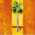 thumbnail image 2 of Jardine, Liz 12x12 Gold Ornate Wood Framed with Double Matting Museum Art Print Titled - Neon Palm II, 2 of 4