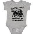 thumbnail image 3 of Inktastic Wyoming Yellowstone National Park Boys or Girls Baby Bodysuit, 3 of 5