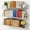 White, variant on Floating Shelves for Wall 36 Inches Long 8 Inch Deep, Large Wall Book Shelves for Bedroom, Rustic Wood Hanging Bookshelf for Living Room Office Kitchen Closet Organizers and Storage - Set of 3