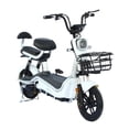 thumbnail image 1 of Bicicleta Eléctrica Urbana Moboss ZM500 Blanco 350W 25 km/h, 1 of 8
