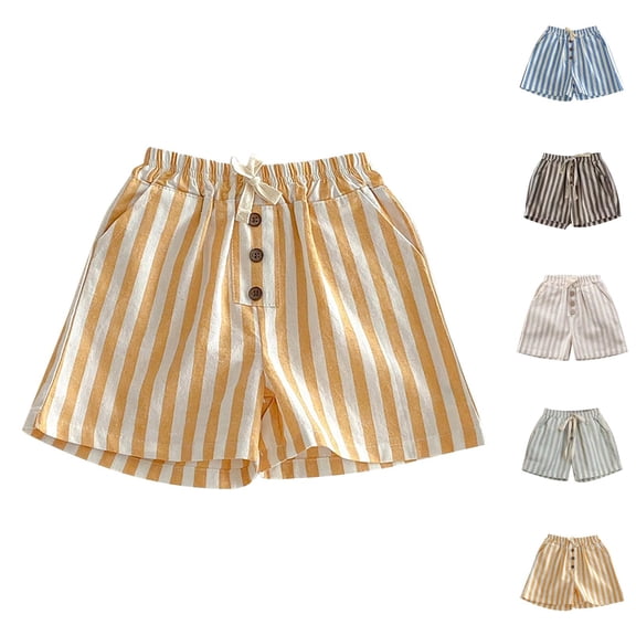 Boys' Shorts Boys Fashion Toddler Kids Baby Boys Girls Jogger Shorts Summer Casual Solid Shorts Active With Pockets