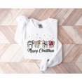 thumbnail image 5 of Christmas Cow Sweatshirt, Cow Lover Gift, Funny Christmas Shirt, Holiday Sweater, Farm Christmas Shirt, Womens Cow Shirt, 5 of 5