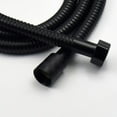 thumbnail image 2 of Handheld Shower Head Matte Black Flexible Shower Hose 150CM, 2 of 8