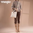 thumbnail image 5 of Wrangler Crossbody Bags for Women Lightweight Handbags and Purses Travel Shoulder Purse, Beige, 5 of 7