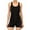 Pinted-Balck, variant on Charmo Women's One Piece Swimsuits Boyleg Sports Swimwear Athletic Swimming Wear