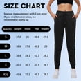 thumbnail image 2 of Women's Fleece Lined Jogger Sweatpants with Pockets Winter Thermal Athletic Lounge Pants for Women, 2 of 7