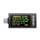 thumbnail image 1 of Probador de carga rápida portátil USB C, medidor de potencia, carcasa metálica, apto para viajes, multímetro de voltaje, corriente y potencia,, 1 of 8