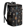 thumbnail image 1 of Gothic Solar and Astronomical Pattern Backpack Cooler – Leakproof Insulated Cooler Bag with Moon Phase and Star Map Design, 1 of 6
