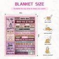 thumbnail image 2 of 9 Year Old Girl Birthday Gift, 9th Girls Boys Birthday Decorations Blanket, 9th Birthday Gift Ideas for Daughter Granddaughter Son Grandson, Soft Cozy Flannel Throw Blanket for Bed Sofa Christmas, 2 of 5