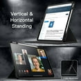 thumbnail image 7 of JETech Rotating Case for iPad Pro 12.9-Inch (2022/2021/2020/2018) with Pencil Holder, 360 Degree Rotation Protective Stand Cover Clear Back, Auto Wake/Sleep (Black), 7 of 7