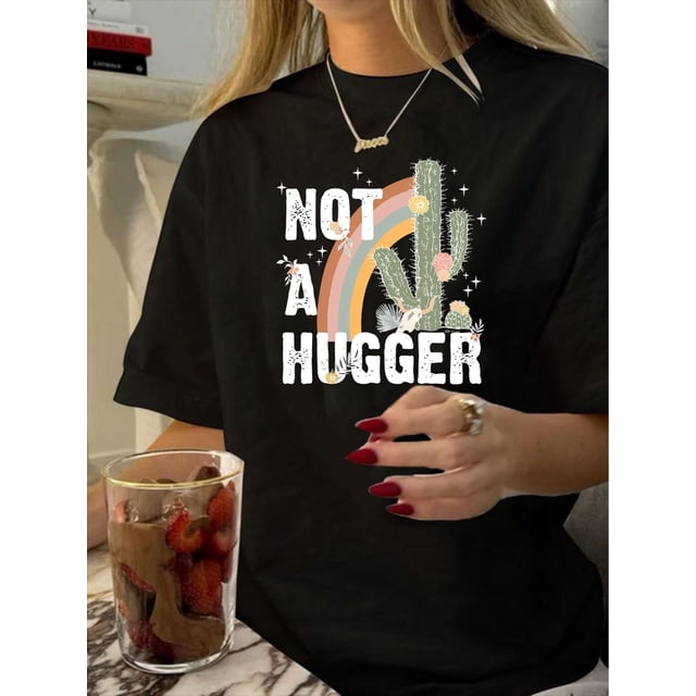 T-Shirt à Imprimé Géométrique Inspiré du Vintage pour Femmes - Col Rond Décontracté, Manches Courtes, Mélange de Polyester, Lavable en Machine - Parfait pour la Fête des Pères, Fête des Mères, Nouvel An, Festival de Printemps, Vale