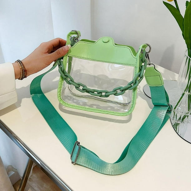 Acrylic chain deals bag