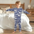 thumbnail image 6 of joogoo Seagull on Wave Pajamas Set Long Sleeve Soft Cotton Sleepwear 2 Piece 24M, 6 of 7