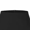 thumbnail image 3 of Busydd Womens Skorts Fashion Solid Color Zipper Mini Skirt Dressy Casual Formal Skort M, 3 of 4