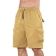 thumbnail image 5 of Ceisia Men's Relaxed Minimalist Cargo Gift Casual Shorts Drapey 3D Pockets Multi-Color, 5 of 6