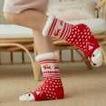 thumbnail image 5 of JeashCHAT Christmas Women Cotton Socks Print Thicker Anti-slip Floor Socks Carpet Socks, 5 of 7