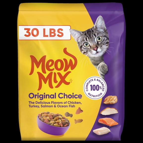 [Multiple Sizes] Meow Mix Original Choice Dry Cat Food
