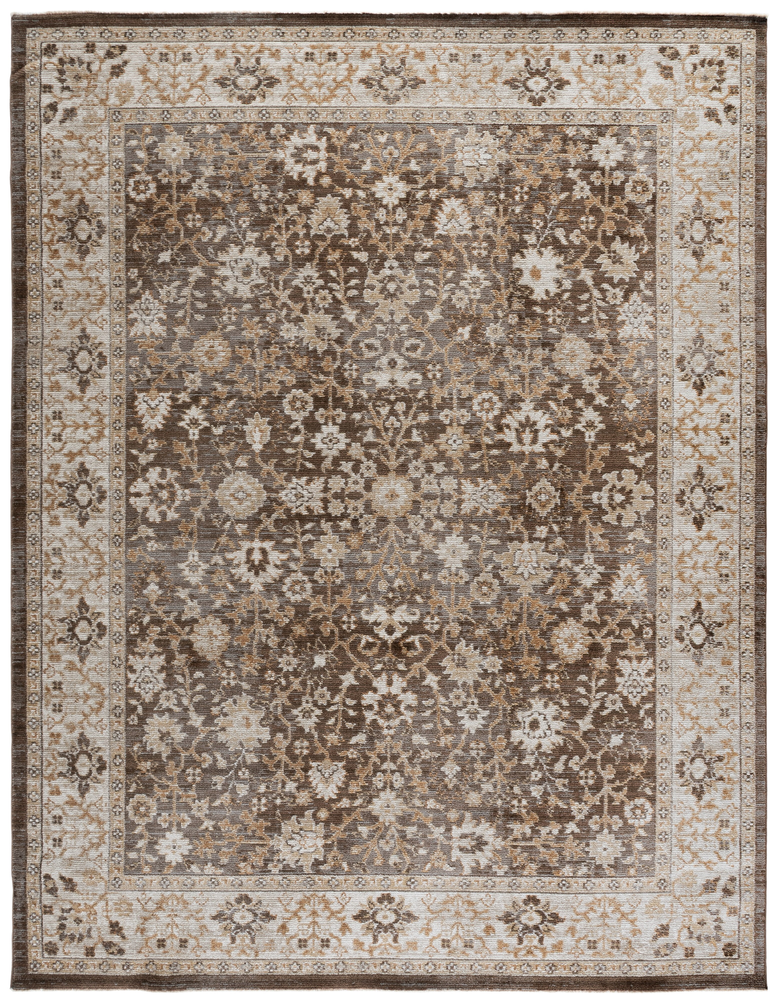 Safavieh Hazel Henley Oriental Area Rug, Brown/Ivory, 9' x 12'