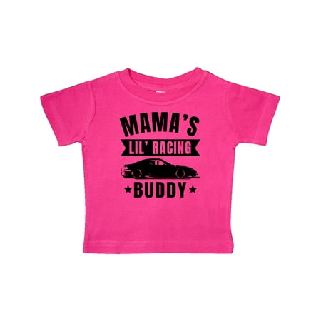 

Inktastic Mamas Lil Racing Buddy Gift Baby Boy or Baby Girl T-Shirt
