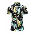 thumbnail image 1 of RKSTN Mens Shirts Chemise Décontractée à Manches Courtes Imprimée Boutons Colorés Mode Cardigan Hawaïenne Shirts for Men, 1 of 3