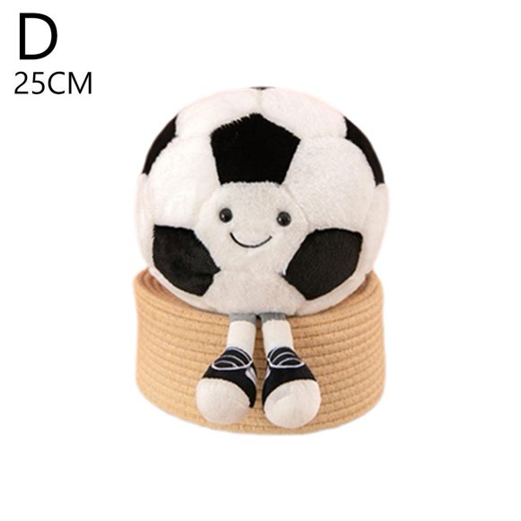 Creative Football Plush Toy Doll Cute Basketball Fun Volleyball Fun Ball Story Wholesale