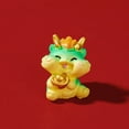 thumbnail image 3 of vnanda Dragon Statue Cartoon Dragon Miniature Statue Funny Posture Rich Color Landscape Ornament Miniature Figurine, 3 of 8