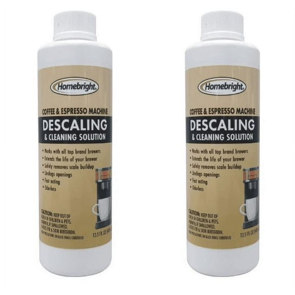 Homebright Coffee Maker Descaling, 13.5 fl oz (2 Count)