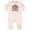 Natural Heather, variant on Australian Shepherd Toy Aussie Baby Fleece Romper
