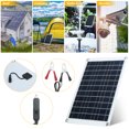 thumbnail image 3 of Mistaha 2PCS 60W D C 5V/18V Flexible Solar Panel Kit Set IP65 Water Resistance/ D, 3 of 8