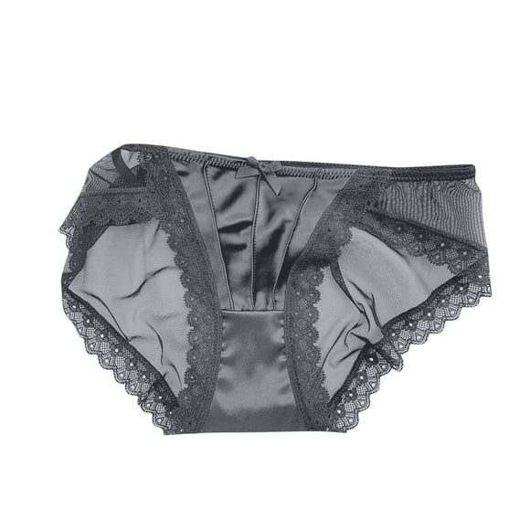 Bigersell Ladies Underwear Panties Clearance Nylon Panties Women Boy Shorts Panty Style P-185 Cotton Boyshort Panties Ladies Thongs Seamless Briefs Mid Waist Women's Bikini Panties Navy L