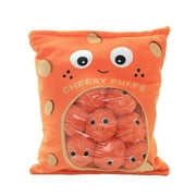 Bag Of Cheesy Puffs Cute Lot Toy Stuffed Soft Snack Pillow Plush Toy Kid