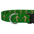 thumbnail image 5 of Country Brook Petz® Deluxe Candy Cane Christmas Dog Collar and Leash, Medium, 5 of 6