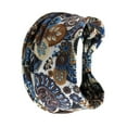 thumbnail image 2 of Helii Women Wide Boho Headband Floral Vintage Elastic Non Slip Headbands Yoga Running Sports Sweat Wicking Hair Band Stretchy Turban Knotted Headwear B,One Size, 2 of 3
