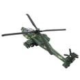 thumbnail image 4 of Modelo de helicóptero de aleación simulado realista fundido a presión, sonido de retroceso, modelo de avión ligero, juguete de colección verde, 4 of 14