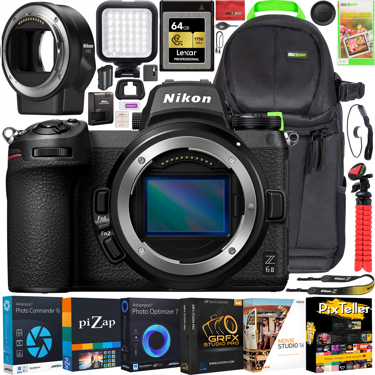 Full-Frame Z5 Nikon MP Mirrorless Body Digital 24.3 Camera