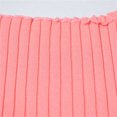 thumbnail image 7 of Wowcloth Women's Off-Shoulder Ruffle Top, Slim Fit Cropped, Knit Long Sleeve for Casual Daily Wear, 7 of 7