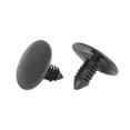 thumbnail image 4 of 20pcs 5mm Hole Dia Plastic Bolt Rivets Fastener Ceiling Lining Trim Panel Clips Black for GM, 4 of 5