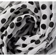 thumbnail image 6 of Polka Dot Paisley Bordered Eyelash Fringe All Season Scarf, 6 of 10