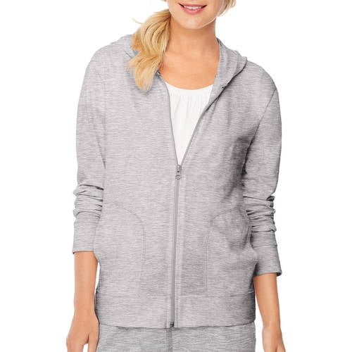 Hanes Hanes Women's Slub Jersey FullZip Hoodie Size S Color