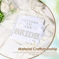 thumbnail image 3 of Letters To The Bride Scrapbook Kit 8 Inch Creative DIY Blank Bride Scrapbook Wedding Memory Book Photo Album 20 Pages for Wedding, 3 of 11